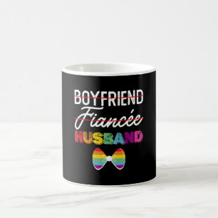Boyfriend Verlobte Husband Gay Marriage Groom LGBT Kaffeetasse