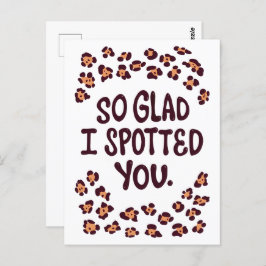 Boyfriend's Day Post Card Postkarte