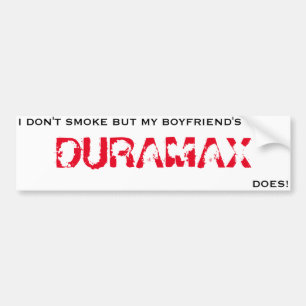 BOYFRIENDS_DURAMAX_SMOKES AUTOAUFKLEBER