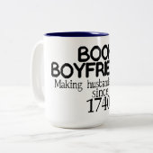 Boyfriends History Tasse buchen (Vorderseite Links)