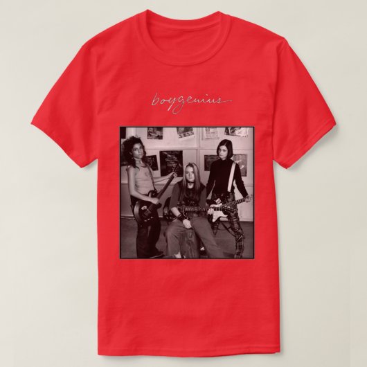 Boygeniale x rosa Slip T-Shirt (Design vorne)