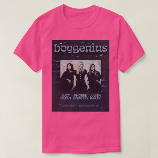 Boygenius EP T-Shirt (Design vorne)
