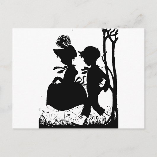 BoyGirl1 Postkarte (Vorderseite)