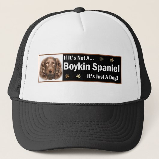 Boykin Spanel Geschenke Truckerkappe (Vorderseite)