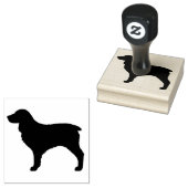 Boykin Spanel Hunde Silhouette Gummistempel (Stempel)
