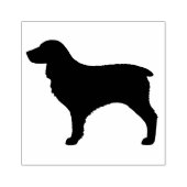 Boykin Spanel Hunde Silhouette Gummistempel (Prägung)