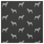 Boykin Spanel Hunde Silhouetten Gemustert Stoff (Muster)