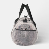 Boykin Spanel Malerei Little Brown LBD Dog Art Duffle Bag (Rechts)