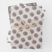 Boykin Spanel Malerei Little Brown LBD Dog Art Geschenkpapier Set (Beispiel)