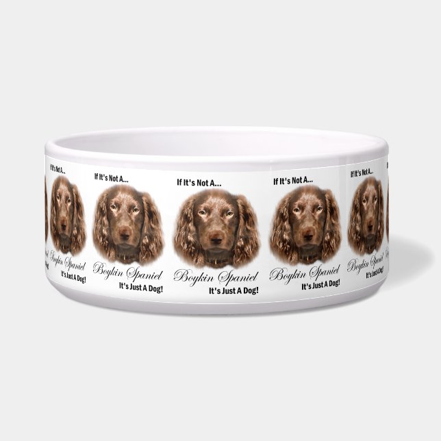 Boykin Spaniel Dog Bowl Napf (Vorderseite)