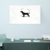 Boykin Spaniel Dog - Halloween Moon Silhouette Cla Banner (Messeveranstaltung)