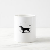 Boykin Spaniel Dog - Halloween Moon Silhouette Cla Kaffeetasse (Mittel)
