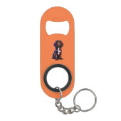 Boykin Spaniel Dog Mini Flaschenöffner (Rückseite)