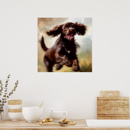 Boykin Spaniel Dog Poster (Küche)
