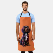 Boykin Spaniel Dog Schürze (Getragen)