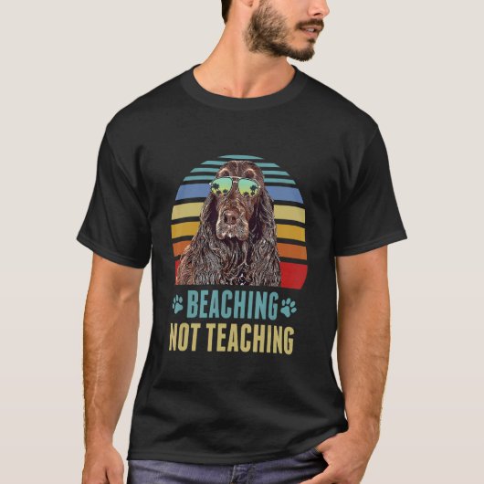 Boykin Spaniel Dog Summer nicht lehren T-Shirt (Vorderseite)