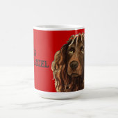 Boykin Spaniel Farbblock Kaffeetasse (Mittel)