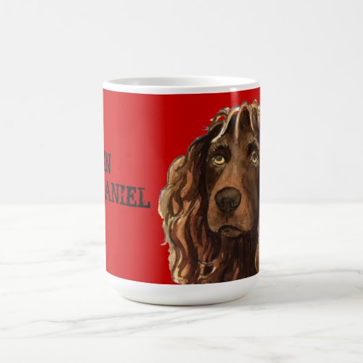 Boykin Spaniel Farbblock Kaffeetasse (Mittel)