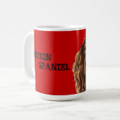 Boykin Spaniel Farbblock Kaffeetasse (Vorderseite Links)