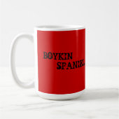 Boykin Spaniel Farbblock Kaffeetasse (Links)