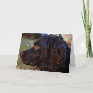 Boykin Spaniel-Foto-Gruß-Karte Karte
