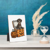 Boykin Spaniel Halloween Fotoplatte (Seite)