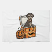 Boykin Spaniel Halloween Geschirrtuch (Horizontal)