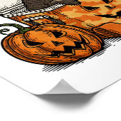 Boykin Spaniel Halloween Poster (Ecke)