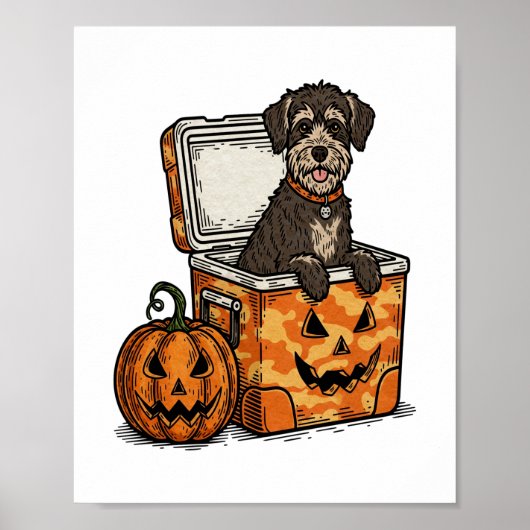Boykin Spaniel Halloween Poster (Vorne)