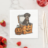 Boykin Spaniel Halloween Serviette (Beispiel)