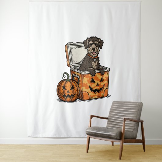 Boykin Spaniel Halloween Wandteppich (Beispiel)