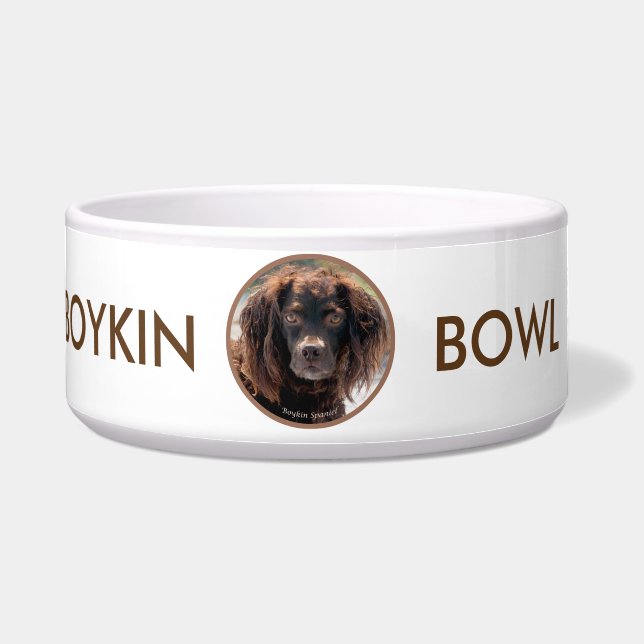 Boykin Spaniel-Haustier-Schüssel Napf (Vorderseite)