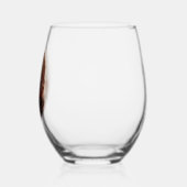 Boykin Spaniel Impressionist Painting Weinglas Ohne Stiel (Links)