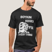 Boykin Spaniel kisses fix everything  1 T-Shirt (Vorderseite)
