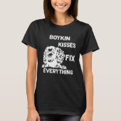 Boykin Spaniel kisses fix everything  1 T-Shirt (Vorderseite)