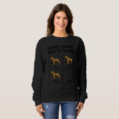 Boykin Spaniel Leitfaden zum Training der Hundegeh Sweatshirt (Vorne ganz)