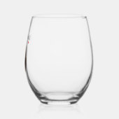 Boykin Spaniel Pure Heart Stemless Wine Glass Weinglas Ohne Stiel (Links)