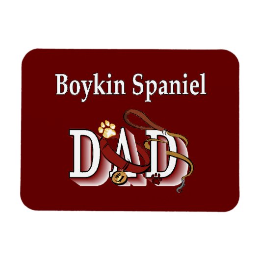 Boykin Spaniel Vater Magnet (Horizontal)