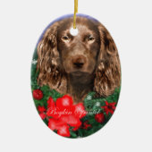 Boykin Spaniel Weihnachtsgeschenke Ornament (Vorne)
