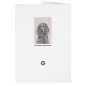 Boykin Spanischmalerei - Niedliche Original Dog Ar (Hinten)