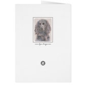 Boykin Spanischmalerei - Niedliche Original Dog Ar (Hinten)