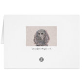 Boykin Spanischmalerei - Niedliche Original Dog Ar (Rückseite Horizontal)