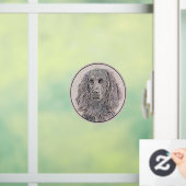 Boykin Spanischmalerei - Niedliche Original Dog Ar Fensteraufkleber (Zuhause)