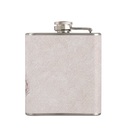 Boykin Spanischmalerei - Niedliche Original Dog Ar Flachmann (Rückseite)