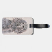 Boykin Spanischmalerei - Niedliche Original Dog Ar Gepäckanhänger (Rückseite horizontal)