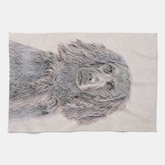 Boykin Spanischmalerei - Niedliche Original Dog Ar Handtuch (Horizontal)