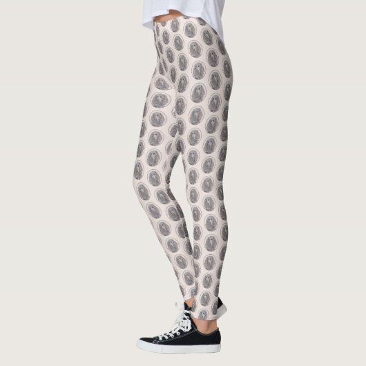 Boykin Spanischmalerei - Niedliche Original Dog Ar Leggings (Links)