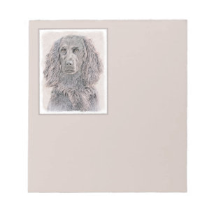 Boykin Spanischmalerei - Niedliche Original Dog Ar Notizblock