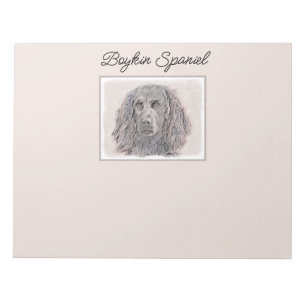 Boykin Spanischmalerei - Niedliche Original Dog Ar Notizblock