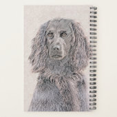Boykin Spanischmalerei - Niedliche Original Dog Ar Planer (Rückseite)